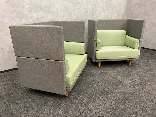 2x de vorm arnhem - akoestische design sofa - afbeelding 8 van  10