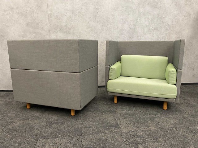 2x de vorm arnhem - akoestische design sofa - afbeelding 3 van  10