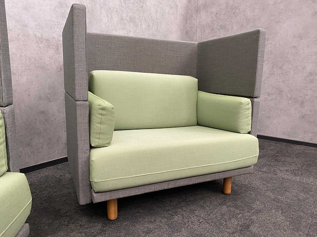 2x de vorm arnhem - akoestische design sofa - afbeelding 9 van  10