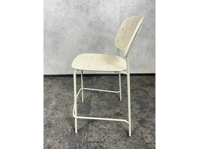 2x de vorm hale - duurzame design barstoel - afbeelding 6 van  8