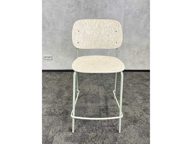 2x de vorm hale - duurzame design barstoel - afbeelding 3 van  8