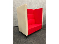 2x deberenn - akoestische sofa beige/rood - afbeelding 14 van  16
