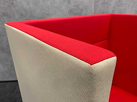 2x deberenn - akoestische sofa beige/rood - afbeelding 16 van  16