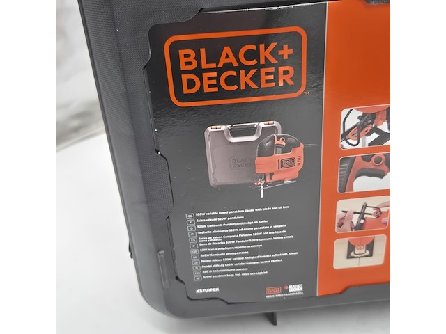 2x decoupeerzaag, black&decker, ks701pek, 2021 - afbeelding 4 van  5