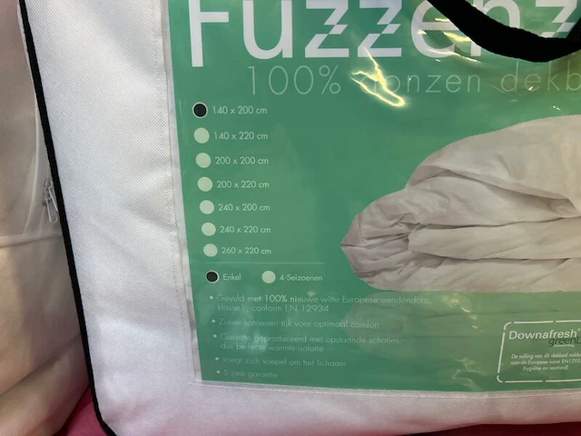 2x dekbed (1x 200x200 cm, 1x 140x200 cm) - afbeelding 5 van  5