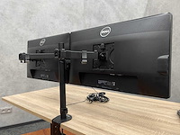 2x dell p2312ht - 23" monitor met monitorarm - vga, dvi - afbeelding 2 van  16