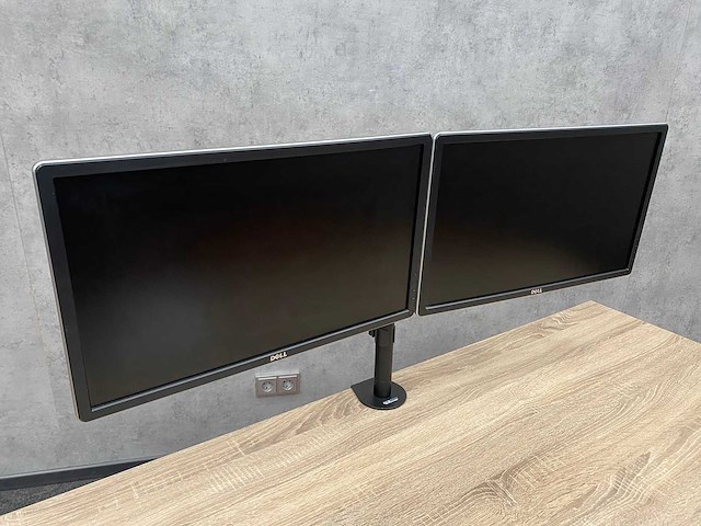 2x dell p2314ht - 23" monitor met monitorarm - dp, vga, dvi - afbeelding 9 van  15