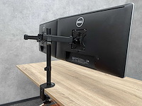 2x dell p2314ht - 23" monitor met monitorarm - dp, vga, dvi - afbeelding 14 van  15