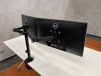 2x dell p2414hb - 24" monitor met monitorarm - dp, vga, dvi - afbeelding 5 van  10