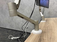 2x dell p2417 - 24" monitor met ergonomische dataflex arm - afbeelding 9 van  22