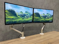 2x dell p2417 - 24" monitor met ergonomische dataflex arm - afbeelding 23 van  23