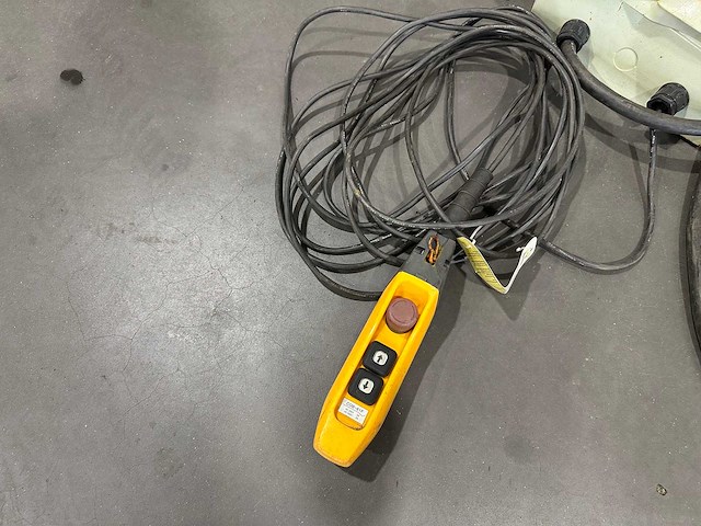 2x delta dpt.30750 elektrische industriële kabel/treklier 2000 kg - afbeelding 4 van  13