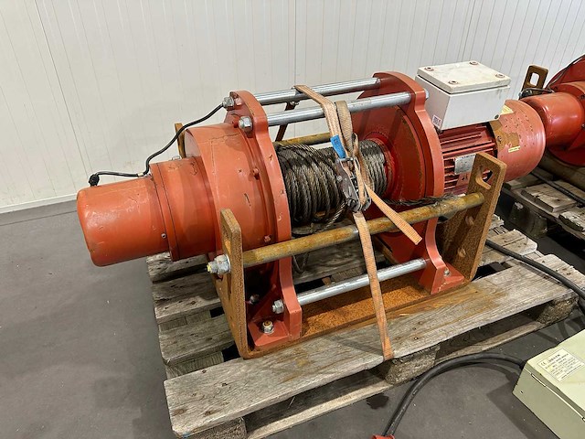2x delta dpt.30750 elektrische industriële kabel/treklier 2000 kg - afbeelding 9 van  13