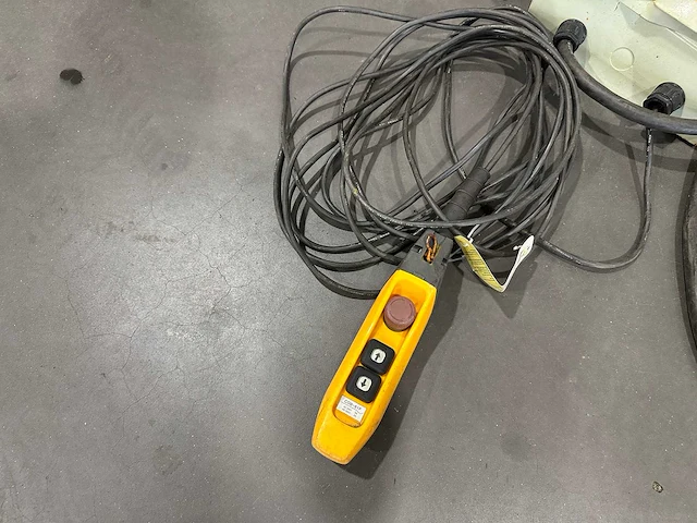 2x delta dpt.30750 elektrische industriële kabel/treklier 2000 kg - afbeelding 4 van  13