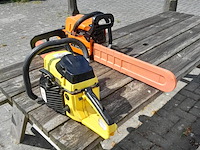 2x demo kettingzaagmachines, powertech pt5200 en kraftroyal+line - afbeelding 3 van  6