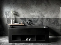 2x design bad - mat zwart - 170x80x63,5cm -... - afbeelding 3 van  4