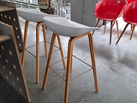 2x design barkruk hay - afbeelding 3 van  4