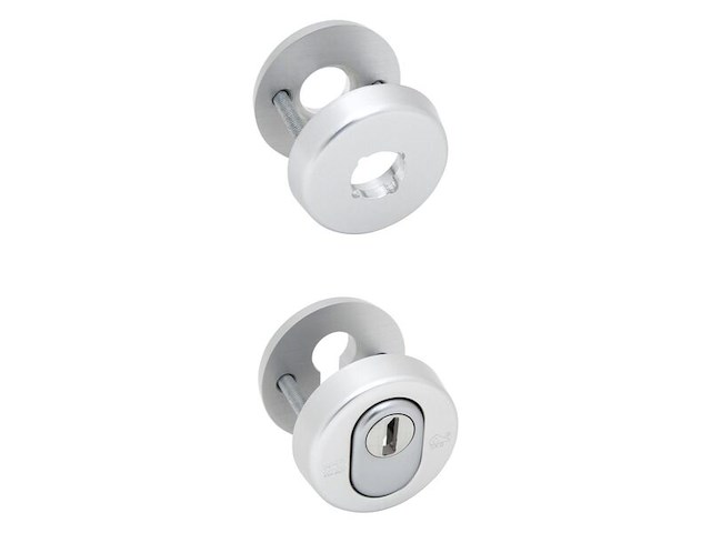 2x design deurrozet rond anti-kerntrek, nemef, 3725, skg 3 sterren - afbeelding 2 van  2