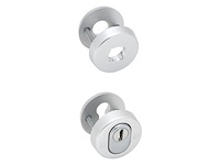 2x design deurrozet rond anti-kerntrek, nemef, 3725, skg 3 sterren - afbeelding 2 van  2