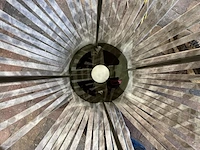 2x design hanglamp van vilt, buzzispace, akoestische pendel, grijs - afbeelding 5 van  6