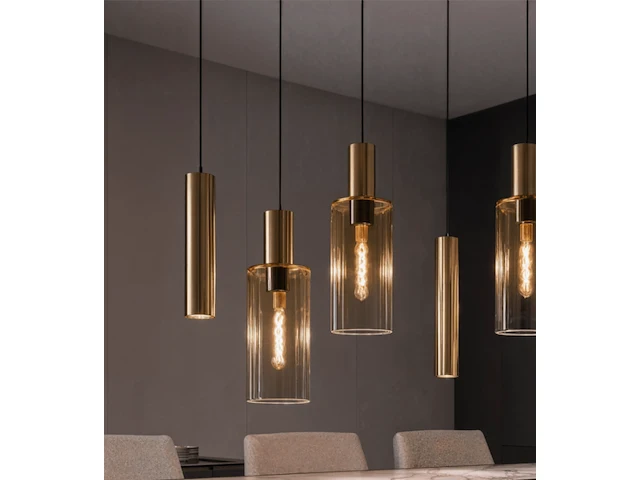 2x design hanglamp verstelbare hoogte tot 165 cm, vidi, stella di notte - afbeelding 3 van  4