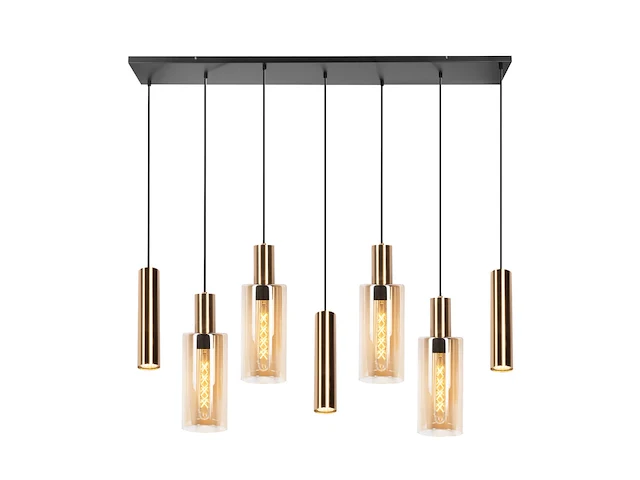 2x design hanglamp verstelbare hoogte tot 165 cm, vidi, stella di notte - afbeelding 1 van  4