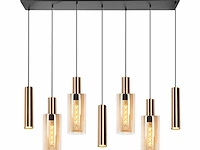 2x design hanglamp verstelbare hoogte tot 165 cm, vidi, stella di notte - afbeelding 2 van  4