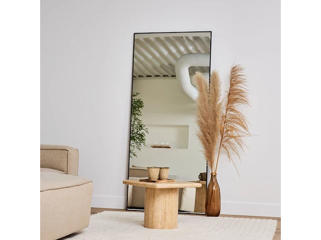 2x design spiegel zwart 180x70 cm - afbeelding 4 van  5
