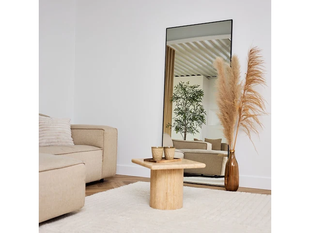 2x design spiegel zwart 180x70 cm - afbeelding 5 van  5