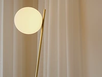 2x design vloerlamp 173 cm vidi, sole elegante - afbeelding 4 van  5
