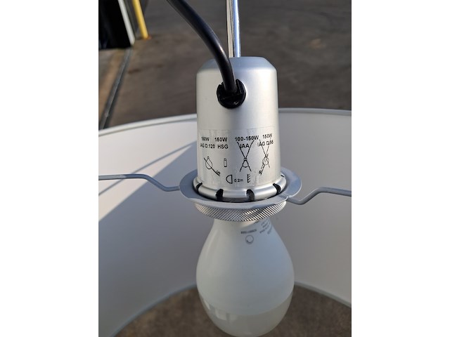 2x design vloerlamp, artemide, tolomeo mega terra led - afbeelding 6 van  14