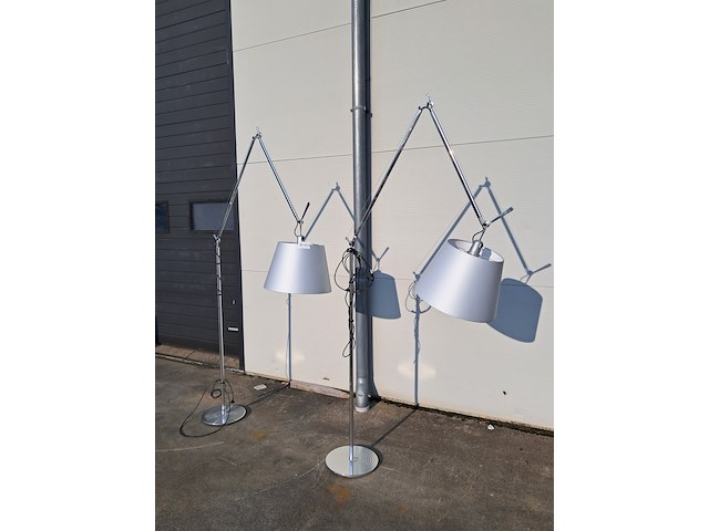 2x design vloerlamp, artemide, tolomeo mega terra led - afbeelding 1 van  14