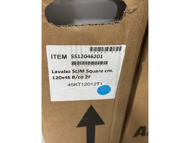 2x design wastafel, detremmerie, ss12046101, wit - afbeelding 2 van  5