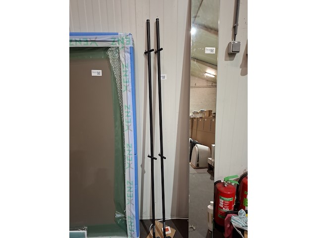 2x designradiator linie, antraciet - afbeelding 1 van  6