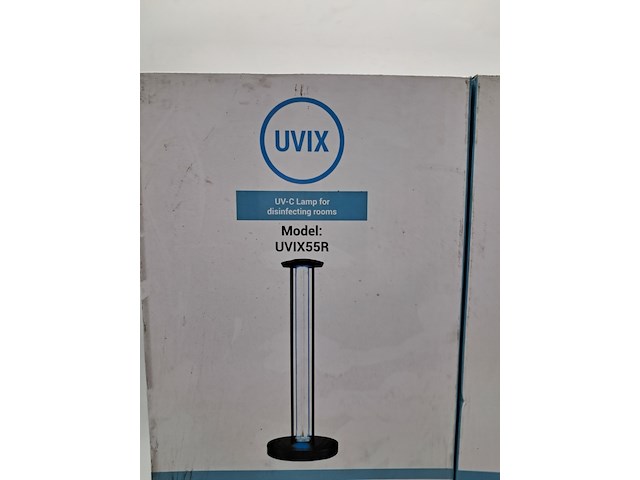 2x desinfectie lamp, uvix, uvix55r uv-c lamp - afbeelding 2 van  4