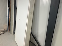 2x deurkozijn en 1x deur wit, , stomp - afbeelding 2 van  3