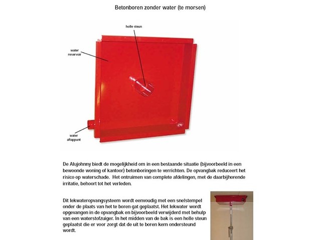 2x diamantboorwateropvangbak - afbeelding 2 van  3