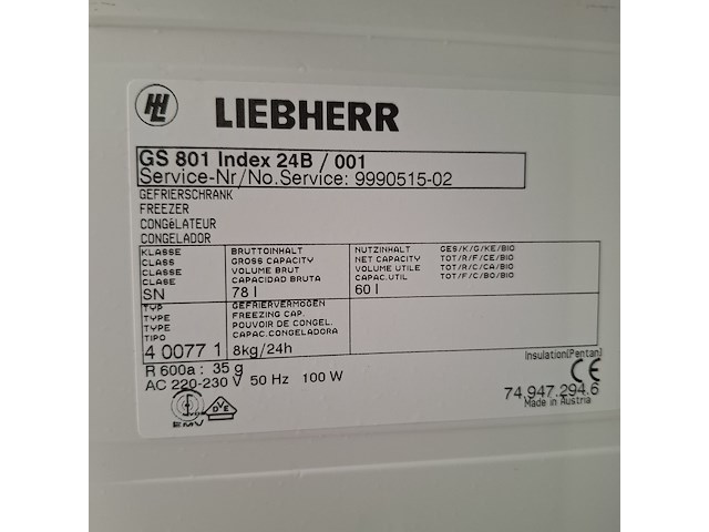 2x diepvrieskastje everglades + liebherr - afbeelding 9 van  9