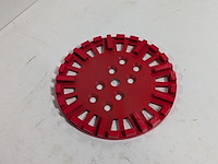 2x disc / schuurschijf t.b.v. betonschuurmacine, diamag, bge718250rd - afbeelding 2 van  6