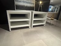 2x display tafel, wit - afbeelding 2 van  5