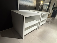 2x display tafel, wit - afbeelding 3 van  5