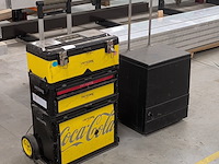 2x diverse gereedschapstrolley