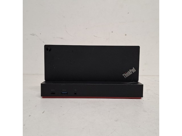 2x dockingstation, lenovo, thinkpad hybrid usd-c with usb-a dock | dud9011d1 | 40af - afbeelding 1 van  9
