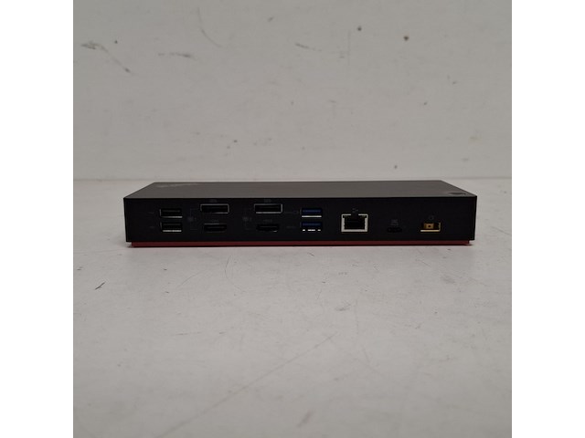 2x dockingstation, lenovo, thinkpad hybrid usd-c with usb-a dock | dud9011d1 | 40af - afbeelding 4 van  9