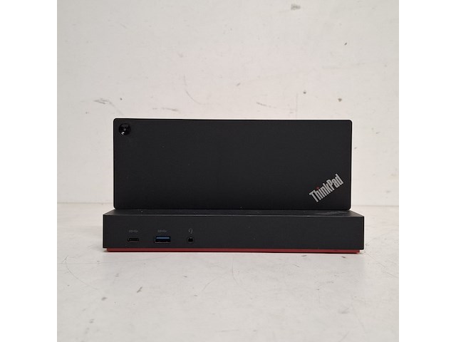 2x dockingstation lenovo, thinkpad hybrid usd-c with usb-a dock | dud9011d1 | 40af - afbeelding 1 van  10