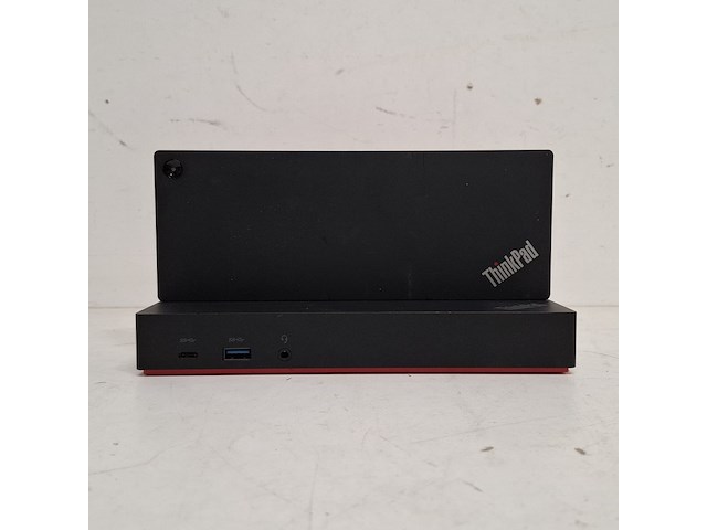 2x dockingstation lenovo, thinkpad hybrid usd-c with usb-a dock | dud9011d1 | 40af - afbeelding 1 van  8