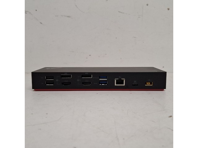 2x dockingstation lenovo, thinkpad hybrid usd-c with usb-a dock | dud9011d1 | 40af - afbeelding 4 van  8