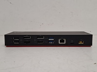 2x dockingstation lenovo, thinkpad hybrid usd-c with usb-a dock | dud9011d1 | 40af - afbeelding 4 van  8