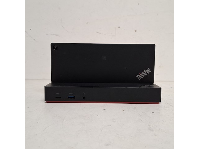 2x dockingstation lenovo, thinkpad hybrid usd-c with usb-a dock | dud9011d1 | 40af - afbeelding 1 van  8