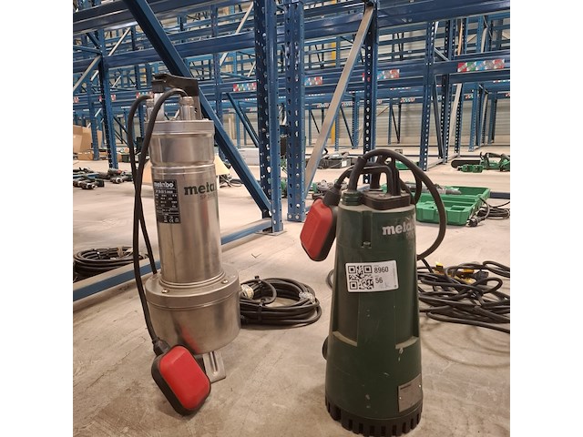 2x dompelpomp metabo, diverse modellen - afbeelding 1 van  10
